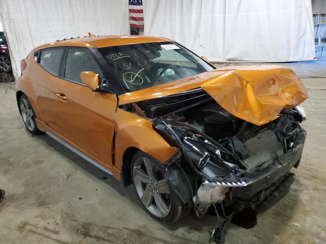 HYUNDAI VELOSTER T 2013 with VIN KMHTC6AE6DU172075 - Photo from auction