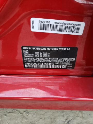 Photo 10 from auction – 2018 BMW 330 XI with VIN WBA8D9C54JEM33065