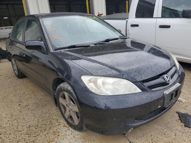 HONDA CIVIC EX 2005 with VIN 2HGES26765H559539 - Photo from auction