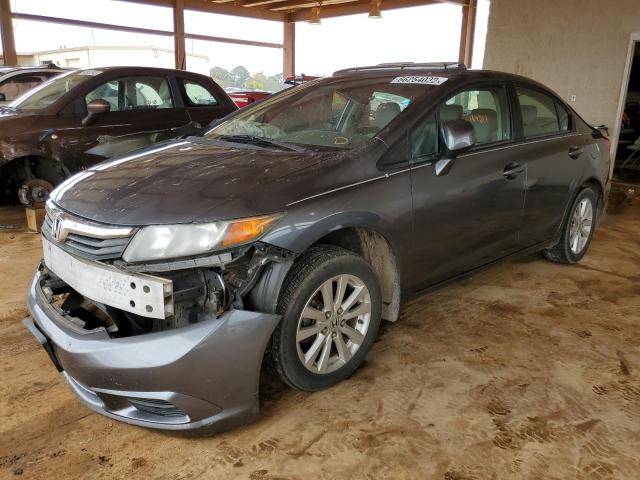 Photo 2 from auction – 2012 HONDA CIVIC EXL with VIN 19XFB2F9XCE033945