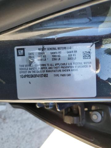 Фото 10 с аукциона – 2015 BUICK VERANO CON с VIN 1G4PR5SK0F4107482