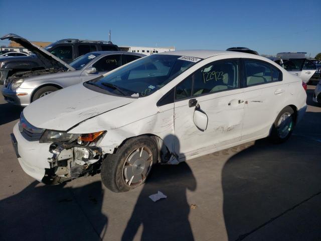 HONDA CIVIC HF 2012 with VIN 2HGFB2F60CH549257 - Photo from auction