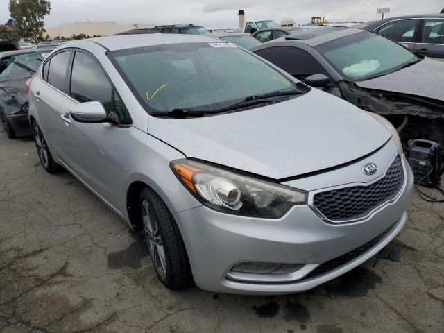 KIA FORTE EX 2015 with VIN KNAFX4A81F5422238 - Photo from auction