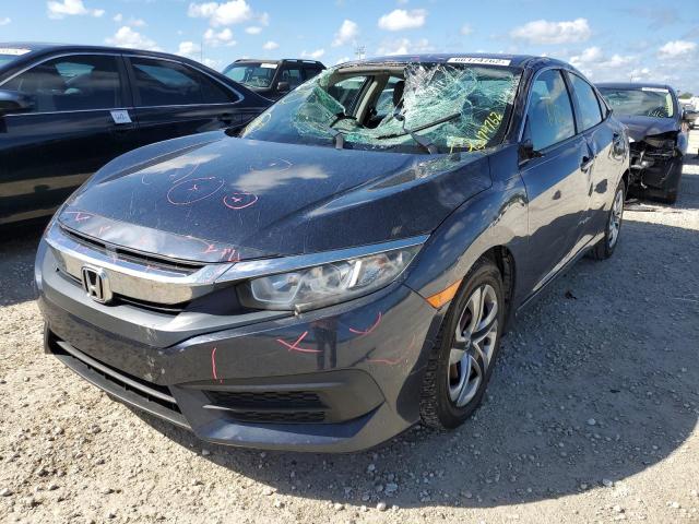 Photo 2 from auction – 2016 HONDA CIVIC LX with VIN 19XFC2F58GE083064