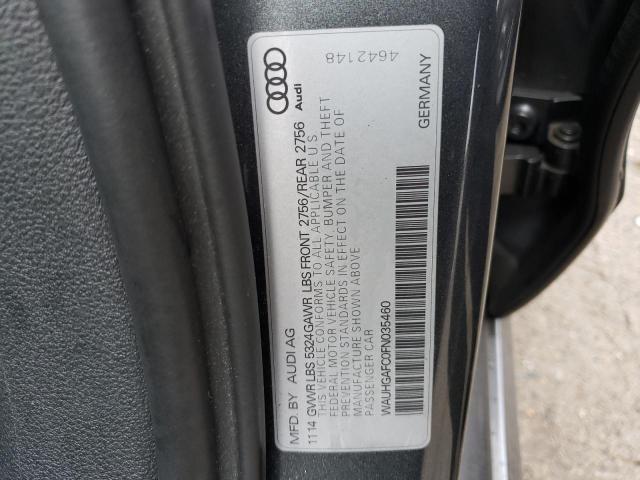 Photo 10 from auction – 2015 AUDI A6 PRESTIG with VIN WAUHGAFC0FN035460