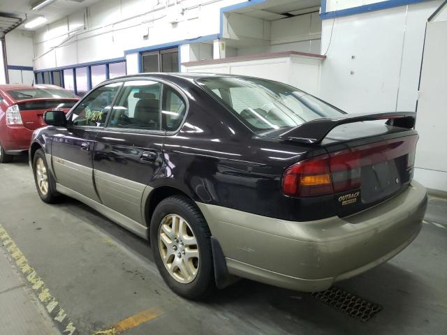 Photo 3 from auction – 2000 SUBARU LEGACY OUT with VIN 4S3BE6869Y7203753