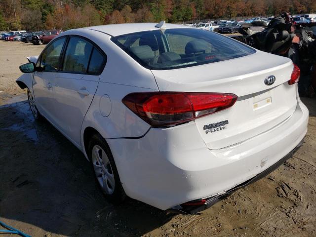 Photo 3 from auction – 2017 KIA FORTE LX with VIN 3KPFK4A7XHE021027
