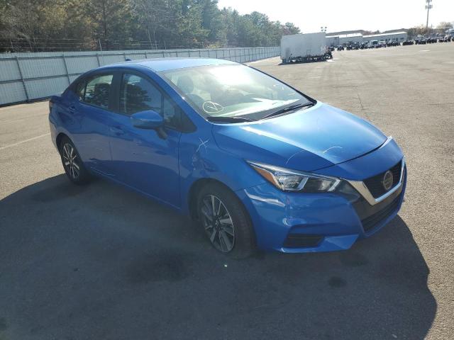 NISSAN VERSA SV 2021 with VIN 3N1CN8EV0ML871140 - Photo from auction