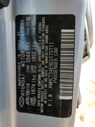 Photo 10 from auction – 2014 HYUNDAI ACCENT GLS with VIN KMHCT5AE8EU173711