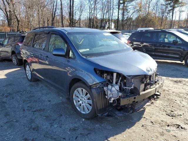 TOYOTA SIENNA LE 2017 with VIN 5TDJZ3DC5HS181380 - Photo from auction