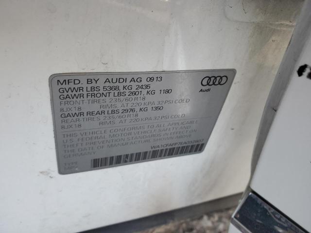 Photo 10 from auction – 2014 AUDI Q5 PREMIUM with VIN WA1CFAFP7EA032607