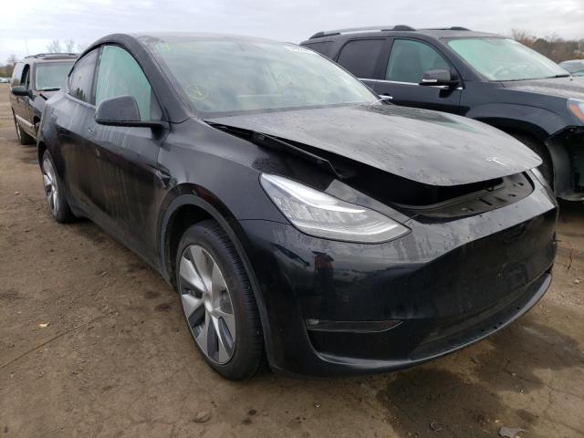 TESLA MODEL Y 2021 with VIN 5YJYGAEE7MF235544 - Photo from auction