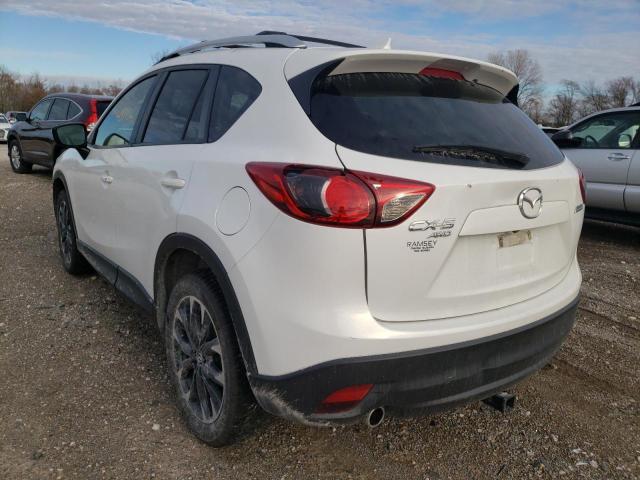Photo 3 from auction – 2016 MAZDA CX-5 GT with VIN JM3KE4DYXG0825224