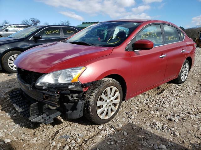 Photo 2 from auction – 2014 NISSAN SENTRA S with VIN 3N1AB7AP2EY229167