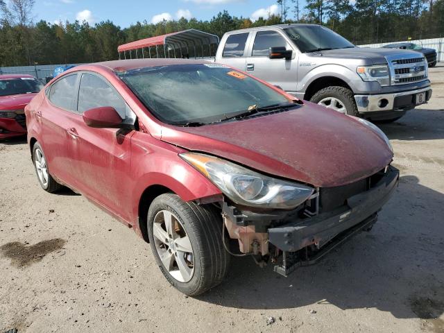 HYUNDAI ELANTRA GL 2013 with VIN 5NPDH4AE2DH429760 - Photo from auction