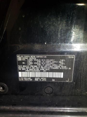Photo 10 from auction – 2006 TOYOTA RAV4 LTD with VIN JTMBD31V665020824
