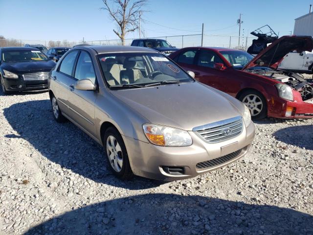KIA SPECTRA EX 2008 with VIN KNAFE121985507286 - Photo from auction