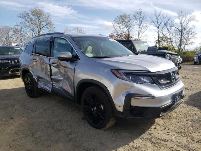 HONDA PILOT SE 2022 with VIN 5FNYF6H22NB067363 - Photo from auction
