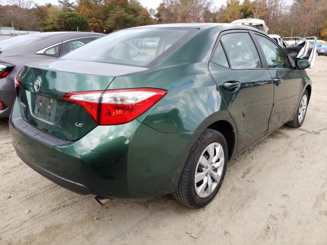 Photo 4 from auction – 2014 TOYOTA COROLLA L with VIN 2T1BURHE8EC163610
