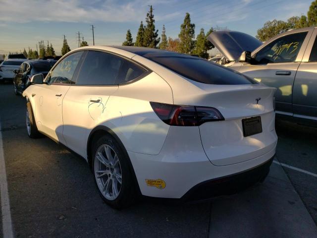 Photo 3 from auction – 2022 TESLA MODEL Y with VIN 7SAYGDEEXNF368501