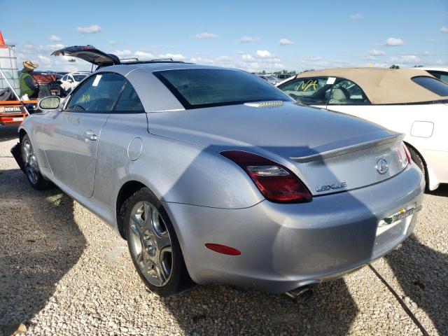 Photo 3 from auction – 2006 LEXUS SC 430 with VIN JTHFN48Y169008267