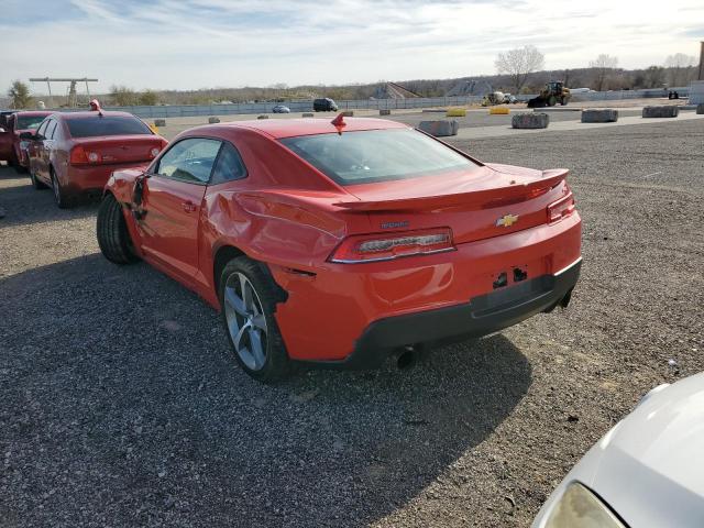Photo 3 from auction – 2015 CHEVROLET CAMARO LT with VIN 2G1FF1E32F9262143