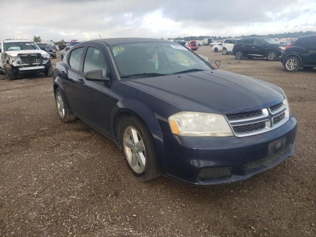 DODGE AVENGER SE 2013 with VIN 1C3CDZAB3DN596448 - Photo from auction