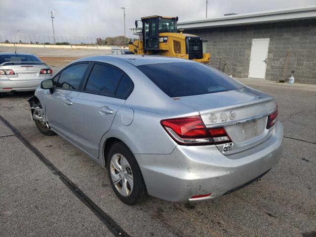 Photo 3 from auction – 2015 HONDA CIVIC LX with VIN 19XFB2F58FE105243