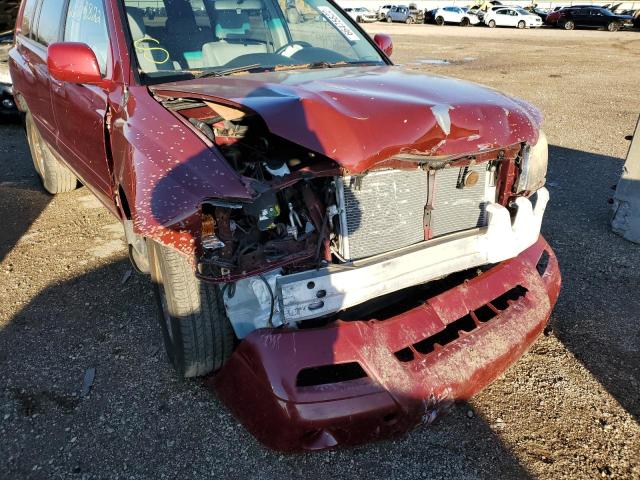 Photo 9 from auction – 2004 TOYOTA HIGHLANDER with VIN JTEGD21AX40090250