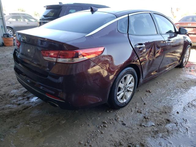 Photo 4 from auction – 2016 KIA OPTIMA LX with VIN 5XXGT4L32GG026837