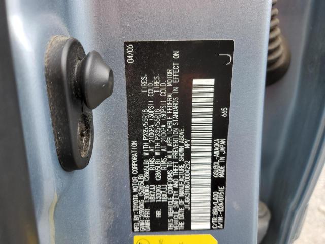 Photo 10 from auction – 2007 LEXUS RX 350 with VIN JTJGK31U870004252