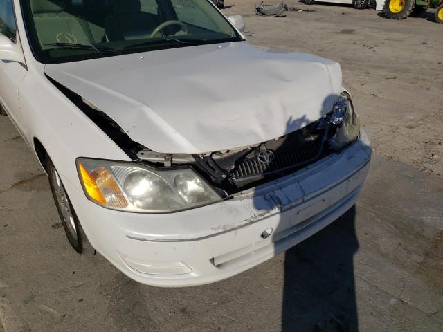 Photo 9 from auction – 2000 TOYOTA AVALON XL with VIN 4T1BF28B3YU072917