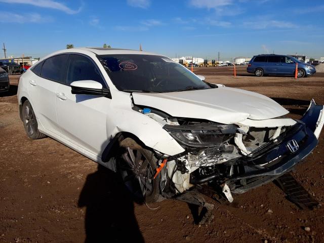 HONDA CIVIC EX 2020 with VIN 19XFC1F33LE007304 - Photo from auction