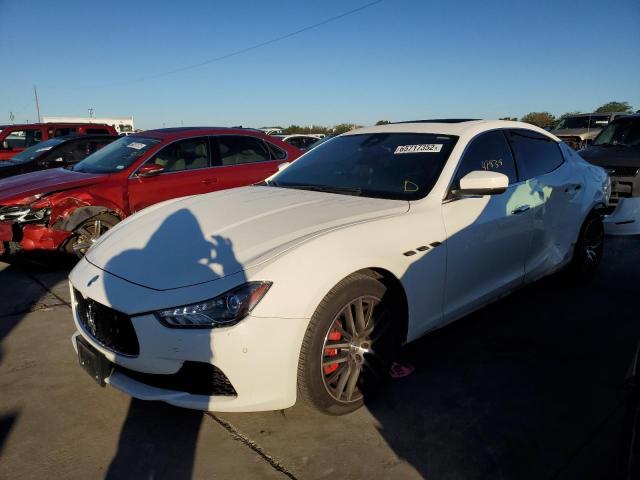 MASERATI GHIBLI S 2017 with VIN ZAM57RSS9H1242579 - Photo from auction