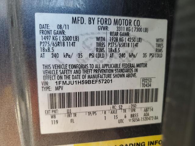 Photo 10 from auction – 2011 FORD EXPEDITION with VIN 1FMJU1H59BEF57201