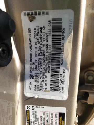 Photo 10 from auction – 2006 TOYOTA COROLLA CE with VIN 1NXBR32E16Z651465