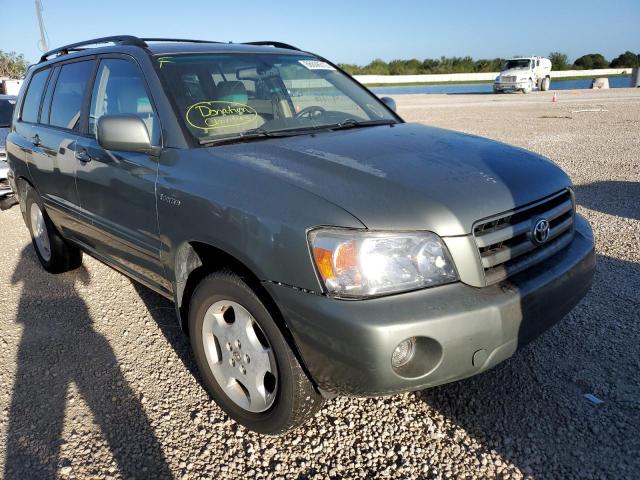 TOYOTA HIGHLANDER 2005 with VIN JTEEP21A550118181 - Photo from auction