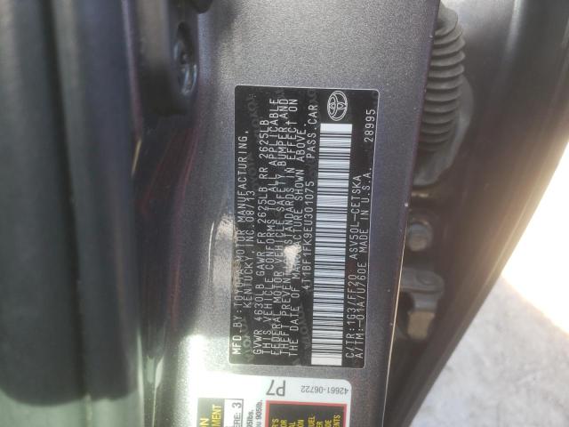 Photo 10 from auction – 2014 TOYOTA CAMRY L with VIN 4T1BF1FK9EU301075