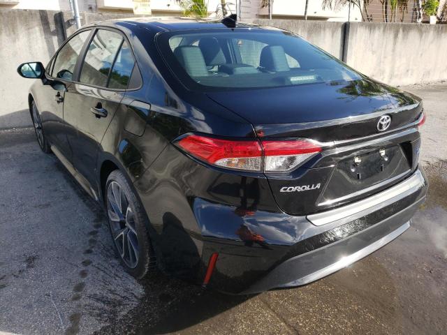Photo 3 from auction – 2021 TOYOTA COROLLA LE with VIN 5YFEPMAE5MP199593