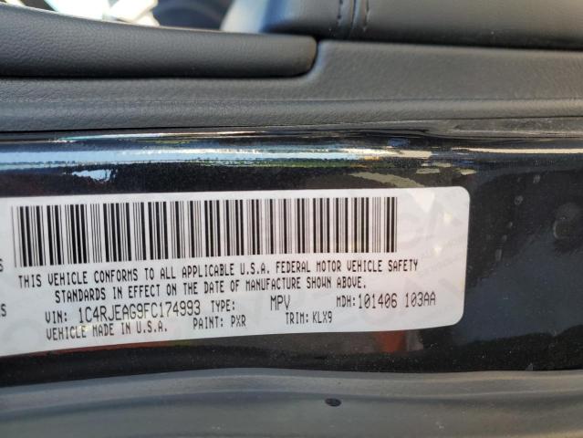 Photo 14 from auction – 2015 JEEP GRAND CHER with VIN 1C4RJEAG9FC174993