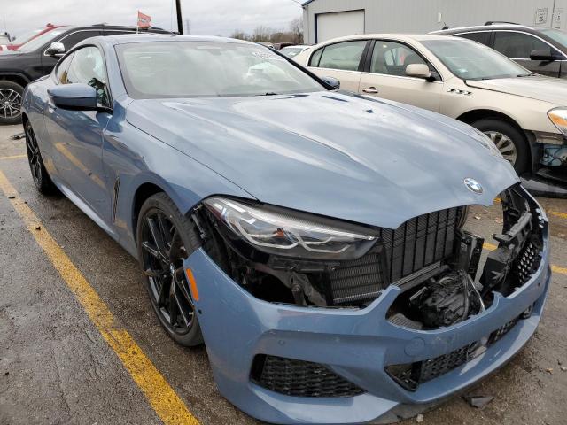 BMW M850XI 2022 with VIN WBABC4C0XNCH98161 - Photo from auction