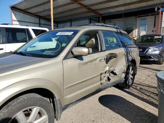Photo 9 from auction – 2008 SUBARU OUTBACK 2. with VIN 4S4BP62C387316599