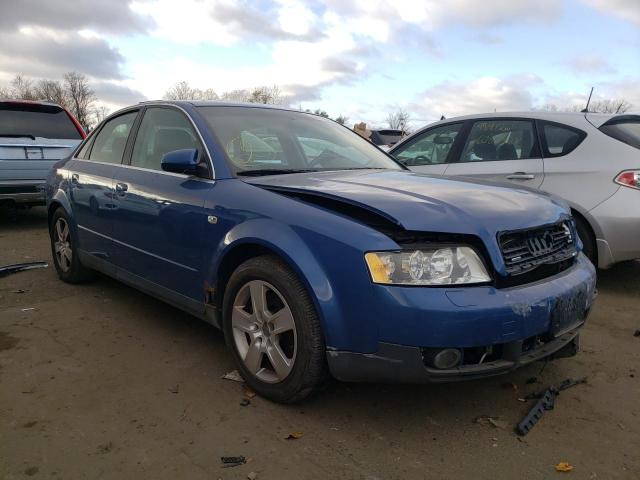 AUDI A4 3.0 QUA 2002 with VIN WAULT68E82A075773 - Photo from auction