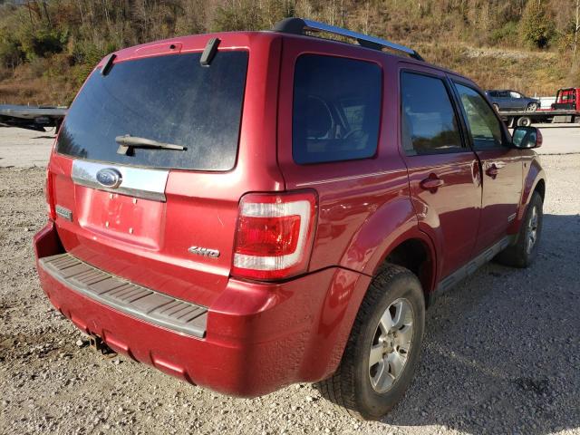 Photo 4 from auction – 2008 FORD ESCAPE LIM with VIN 1FMCU94178KB49915