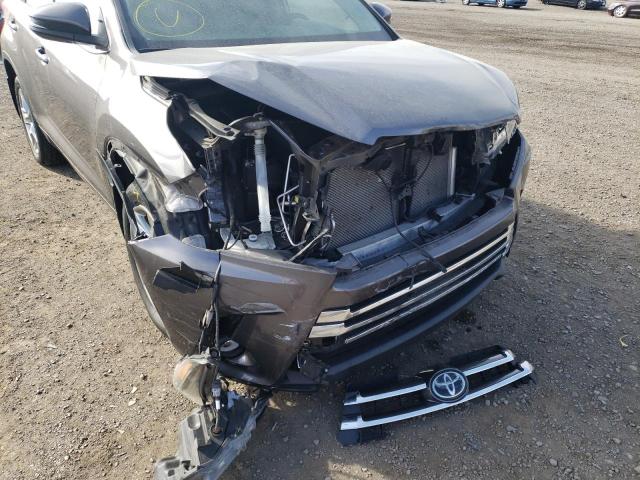 Photo 9 from auction – 2019 TOYOTA HIGHLANDER with VIN 5TDYZRFH2KS352832