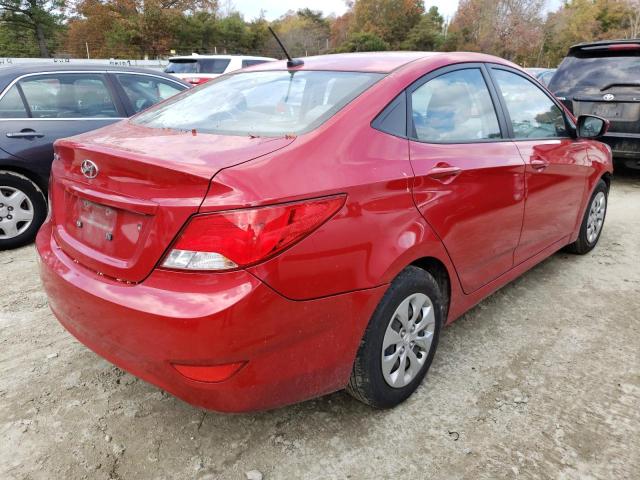 Photo 4 from auction – 2016 HYUNDAI ACCENT SE with VIN KMHCT4AE6GU987174