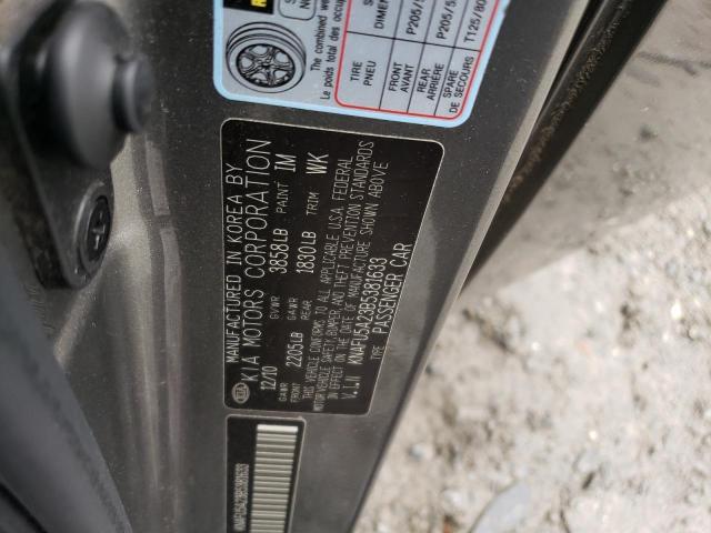 Foto 10 de la subasta – 2011 KIA FORTE EX con VIN KNAFU5A23B5381633
