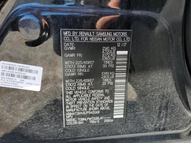 Photo 10 from auction – 2018 NISSAN ROGUE S with VIN KNMAT2MV9JP545149