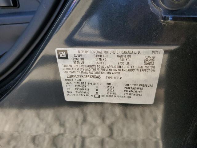 Photo 10 from auction – 2014 GMC TERRAIN SL with VIN 2GKFLXEK0E6136345