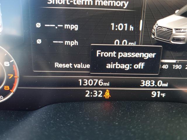 Photo 8 from auction – 2017 AUDI Q7 PREMIUM with VIN WA1LAAF73HD034470